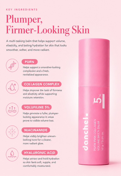 The No-Injection Plumping Stick — K-Beauty PDRN Collagen Formula.