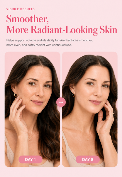 The No-Injection Plumping Stick — K-Beauty PDRN Collagen Formula.