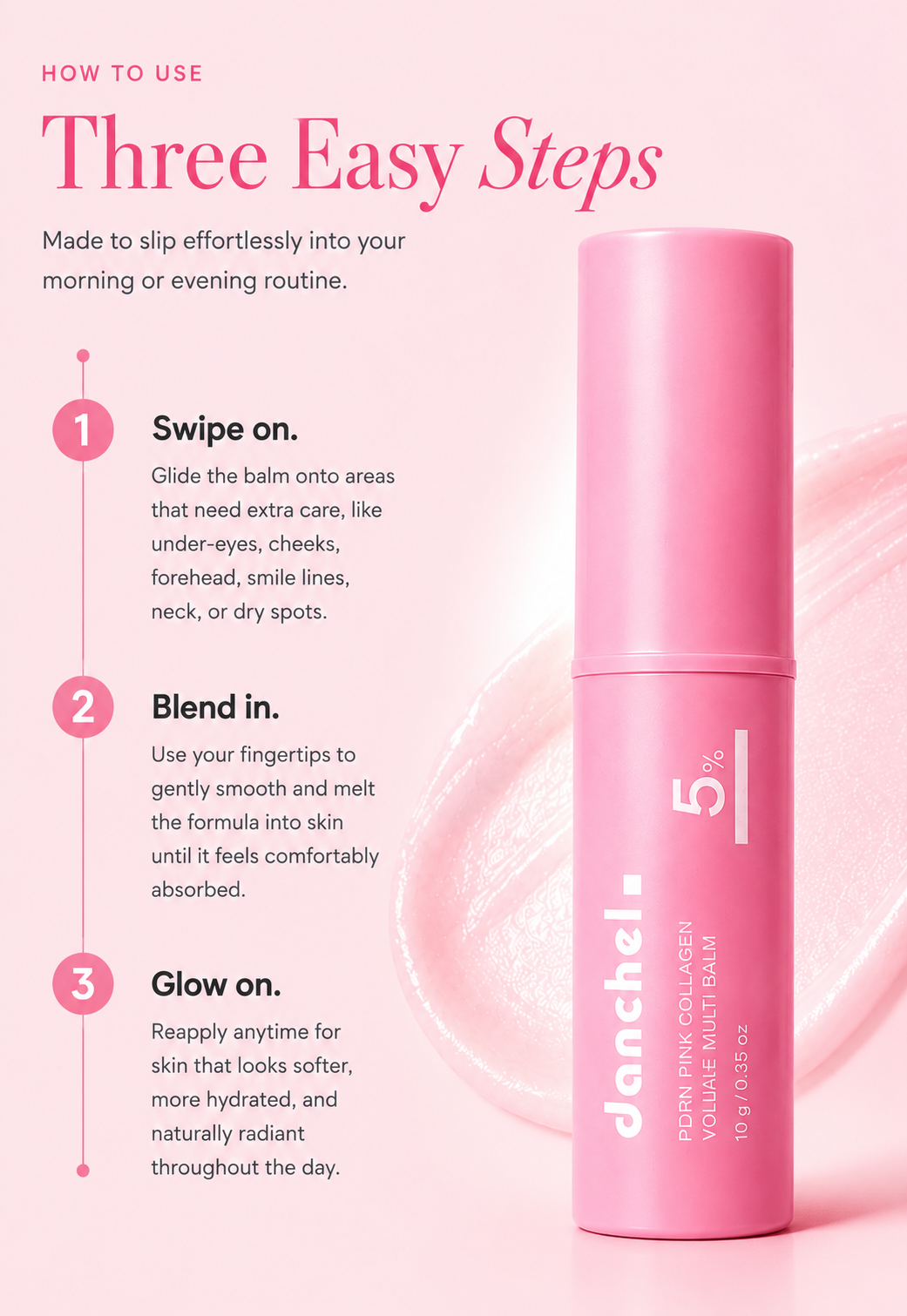 The No-Injection Plumping Stick — K-Beauty PDRN Collagen Formula.